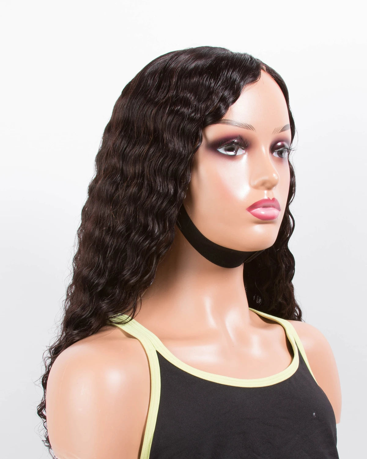 Modell: Brazilian Curly, 40 cm (16"), curly, schwarz.