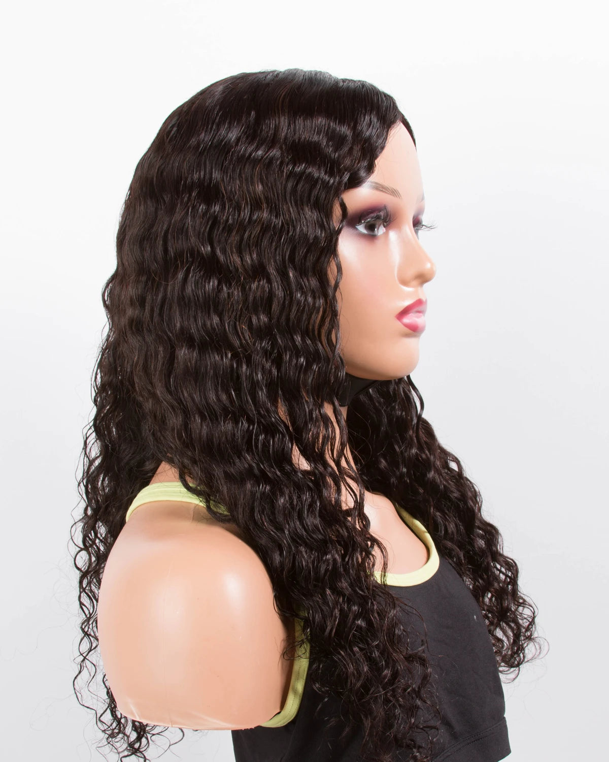 Modell: Brazilian Curly, 40 cm (16"), curly, schwarz.