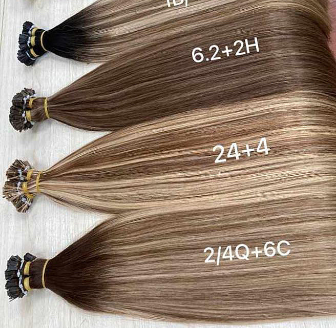 Keratin (Bonding), piano, 30 cm - 75 cm (12"-30"), glatt (straight)